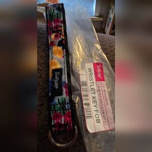 Thirty-One "Watercolor Ditzy" Wristlet Key Fob
